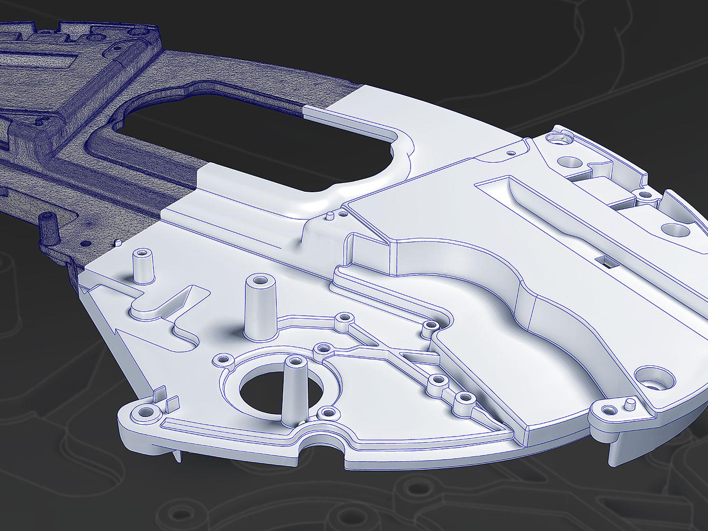 Create CAD models of prototypes