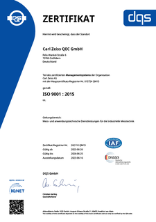 Preview image of ISO 9001:2015 Zertifizierung Managementsystems Ostfildern