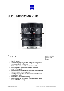 Preview image of ZEISS Dimension 2/18