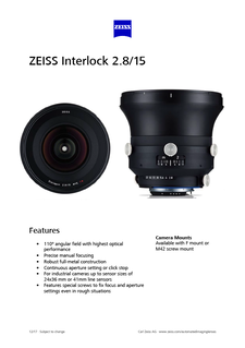 Preview image of ZEISS Interlock 2.8/15