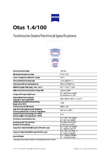 Preview image of ZEISS Otus 1.4/100