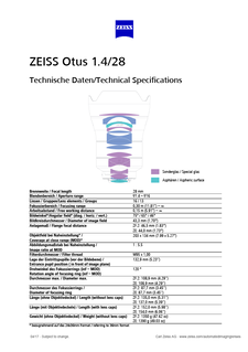 Preview image of ZEISS Otus 1.4/28